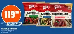 Coop Obs GILDE KJØTTBOLLER tilbud