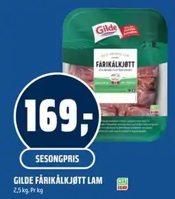 Coop Obs GILDE FÅRIKÅLKJØTT LAM tilbud