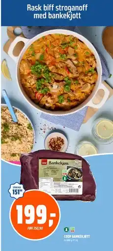 Coop Obs COOP BANKEKJØTT tilbud