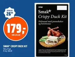 Coop Obs SMAK* CRISPY DUCK KIT tilbud