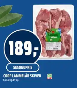 Coop Obs COOP LAMMELÅR SKIVER tilbud
