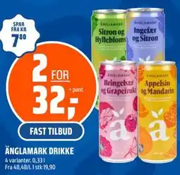 Coop Obs ÄNGLAMARK DRIKKE tilbud