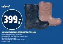 Coop Obs OKIDOKI SVALBARD TERMOSTØVLER BARN tilbud