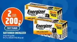 Coop Obs BATTERIER ENERGIZER tilbud