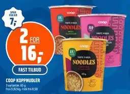 Coop Obs COOP KOPPNUDLER tilbud