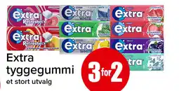 Spar Extra tyggegummi tilbud