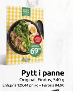 Joker Findus Pytt i panne tilbud