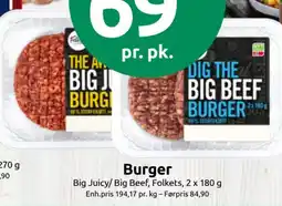 Joker Folkets Burger tilbud