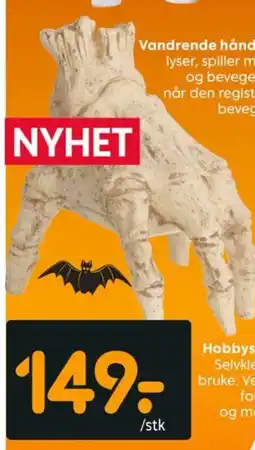 Rusta Vandrende hånd tilbud