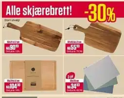 Europris Alle skjærebrett! tilbud