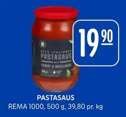 Rema 1000 PASTASAUS tilbud