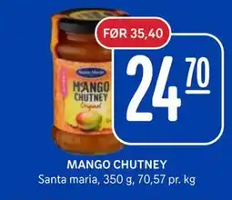 Rema 1000 MANGO CHUTNEY tilbud