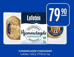 Rema 1000 HJEMMELAGDE FISKEKAKER tilbud
