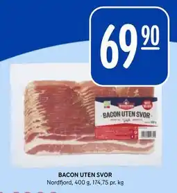 Rema 1000 BACON UTEN SVOR tilbud