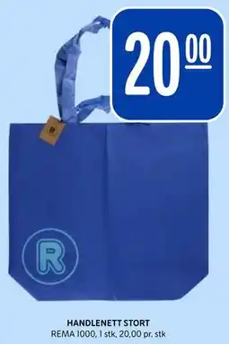 Rema 1000 HANDLENETT STORT tilbud