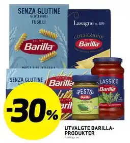 Bunnpris UTVALGTE BARILLA-PRODUKTER tilbud