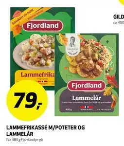 Bunnpris LAMMEFRIKASSÉ M/POTETER OG LAMMELÅR tilbud
