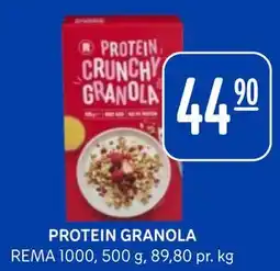 Rema 1000 PROTEIN GRANOLA tilbud