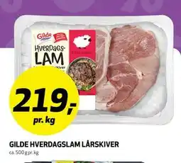 Bunnpris GILDE HVERDAGSLAM LÅRSKIVER tilbud