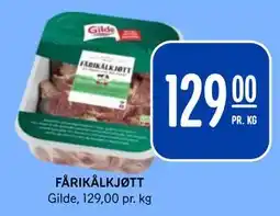 Rema 1000 FÅRIKÅLKJØTT tilbud
