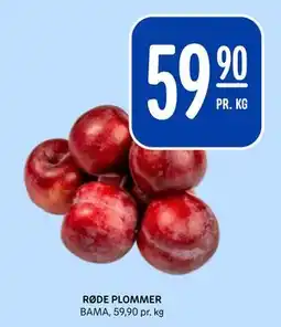 Rema 1000 RØDE PLOMMER tilbud