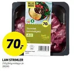 Bunnpris LAM STRIMLER tilbud