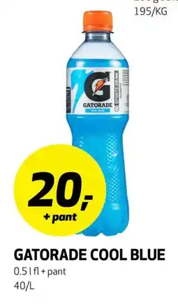 Bunnpris GATORADE COOL BLUE tilbud