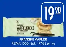 Rema 1000 FRANSKE VAFLER tilbud