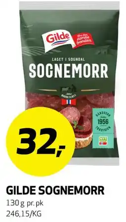 Bunnpris GILDE SOGNEMORR tilbud
