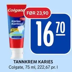 Rema 1000 TANNKREM KARIES tilbud