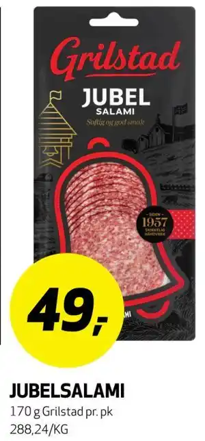 Bunnpris JUBELSALAMI tilbud