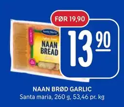 Rema 1000 NAAN BRØD GARLIC tilbud