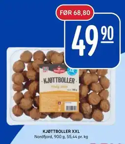 Rema 1000 KJØTTBOLLER XXL tilbud