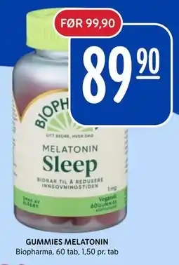 Rema 1000 GUMMIES MELATONIN tilbud