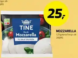 Bunnpris MOZZARELLA tilbud