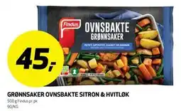 Bunnpris GRØNNSAKER OVNSBAKTE SITRON & HVITLØK tilbud