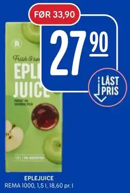Rema 1000 EPLEJUICE tilbud