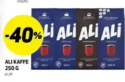 Bunnpris ALI KAFFE 250 G tilbud