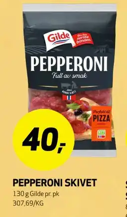 Bunnpris PEPPERONI SKIVET tilbud