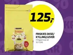 Bunnpris FRISKIES OKSE/ KYLLING/LEVER tilbud