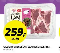 Bunnpris GILDE HVERDAGSLAM LAMMEKOTELETTER tilbud