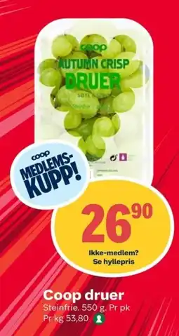 Coop Extra Coop druer tilbud