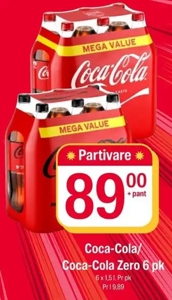 Coca-Cola/Coca-Cola Zero 6 pk