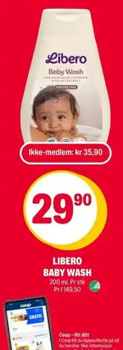 Coop Extra Libero Baby Wash tilbud
