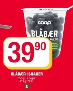 Coop Extra Coop blåbær i shaker tilbud
