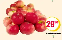 Coop Extra Røde epler tilbud