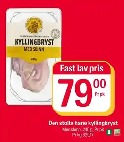 Coop Extra Den stolte hane kyllingbryst tilbud