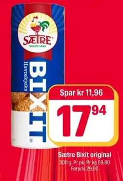 Coop Extra Sætre Bixit original tilbud