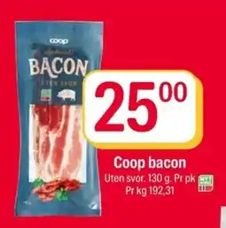 Coop Extra Coop bacon tilbud