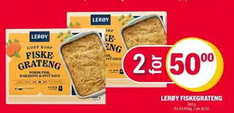 Coop Extra Lerøy Fiskegrateng tilbud
